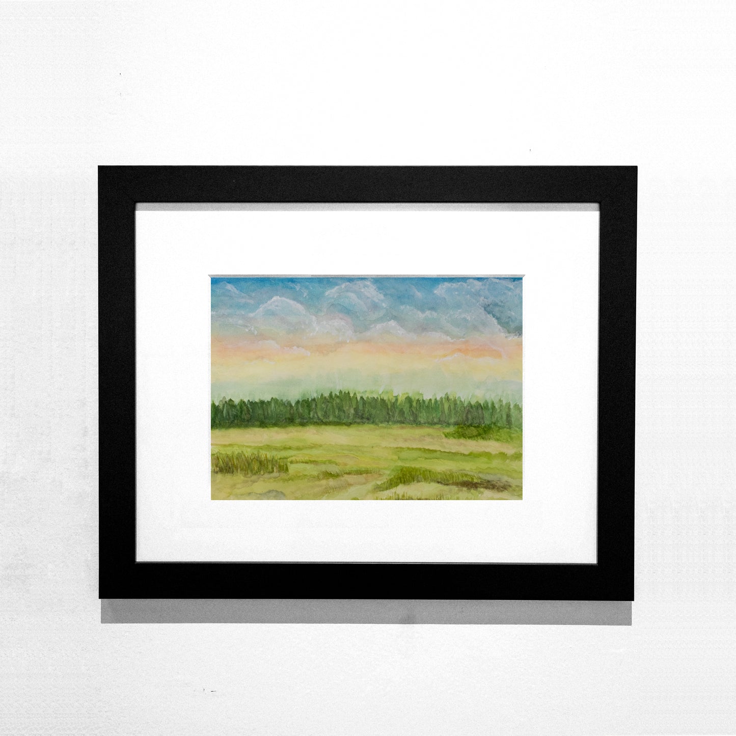 Field at Sunset Archival Print