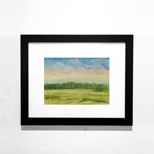Field at Sunset Archival Print